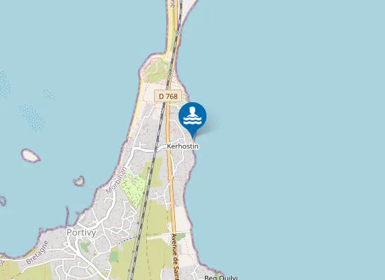 Map of KERHOSTIN