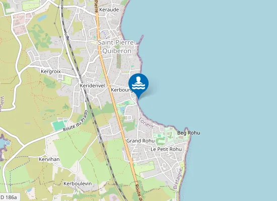 Map of KERBOURGNEC