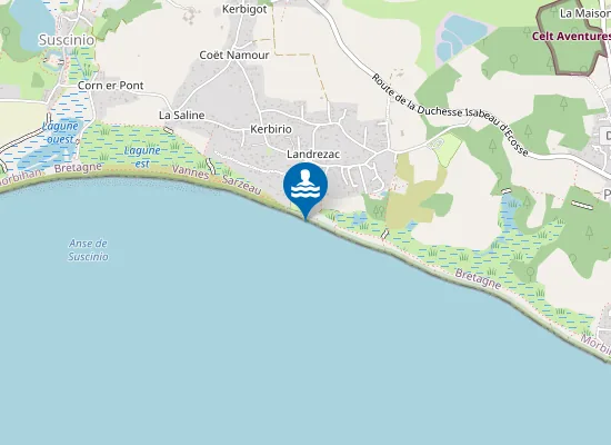 Map of LANDREZAC