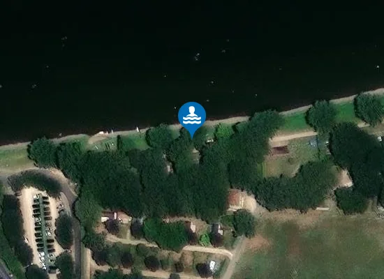 Satellite image of PLAGE DU CAMPING DU BUISSON