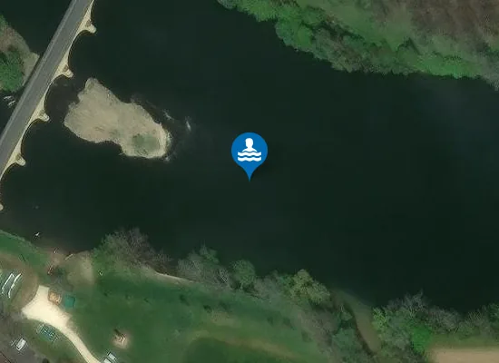 Satellite image of PLAGE DE CASTELNAUD