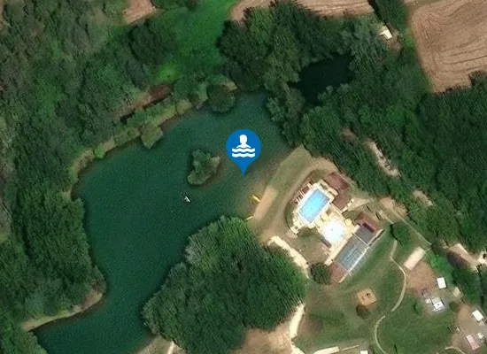 Satellite image of LES VALADES