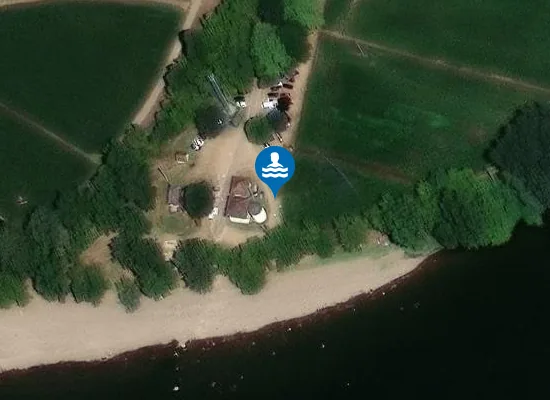 Satellite image of DORDOGNE PLAGE DE COUX
