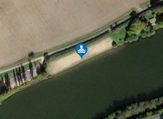 Satellite image of PLAN D'EAU DE FOSSEMAGNE