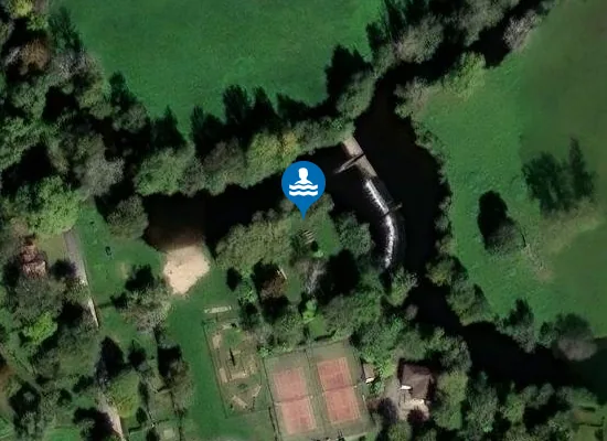 Satellite image of PLAGE DU CAMPING MUNICIPAL DE TOCANE