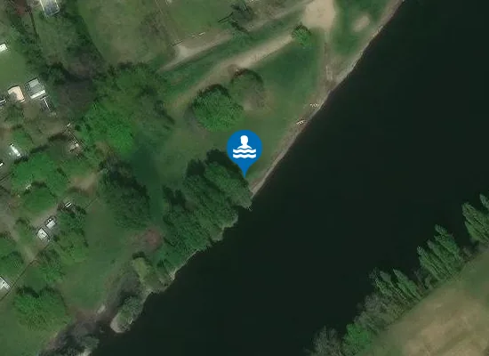 Satellite image of PLAGE AVAL BOURG DE LA ROQUE GAGEAC