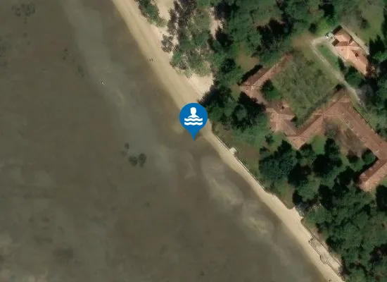 Satellite image of LA CONCHE ST BRICE