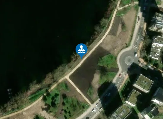 Satellite image of LAC DE BORDEAUX