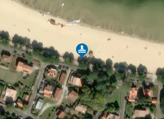 Satellite image of PLAGE DU MONTAUT