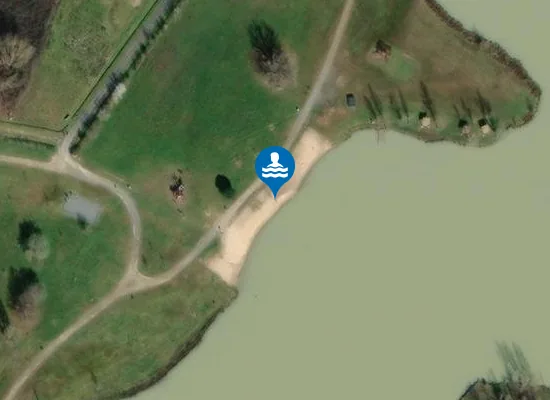 Satellite image of LAC DES NAUVES