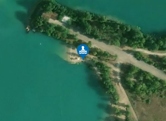 Satellite image of TERRES BLANCHES