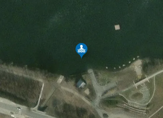 Satellite image of STŘÍBRNÉ JEZERO