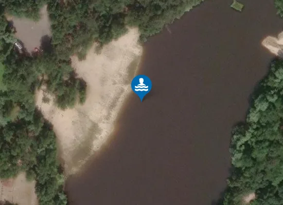 Satellite image of LAC DU MOULIN BLANC