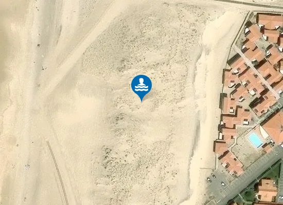 Satellite image of PLAGE NORD