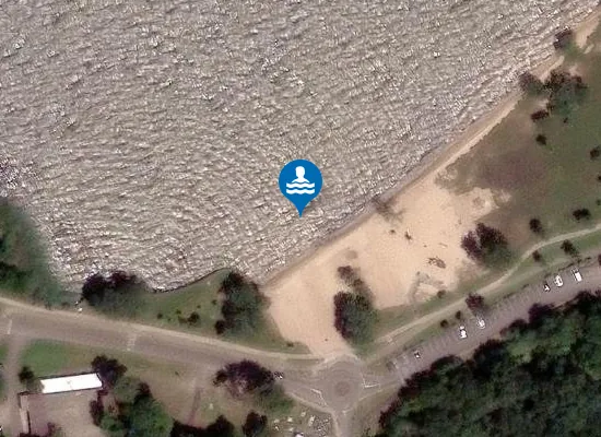 Satellite image of PLAGE DU PORT