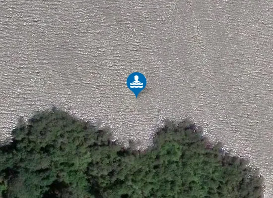 Satellite image of PLAGE DE SAINTE EULALIE EN BORN