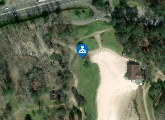 Satellite image of BASE DE LOISIRS DU MARSAN