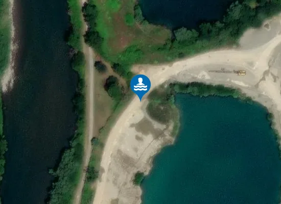 Satellite image of LAC DE BAUDREIX