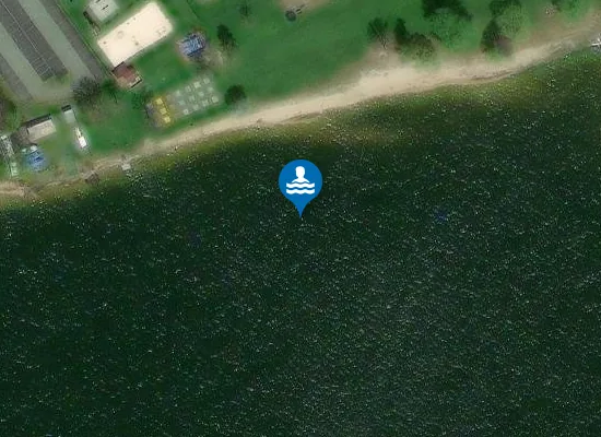 Satellite image of KOUPALIŠTĚ JESENICE - DŘENICE