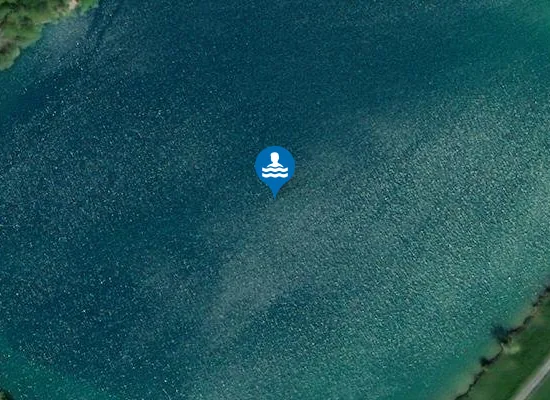 Satellite image of LAC DES ARROQUES - GUICHE