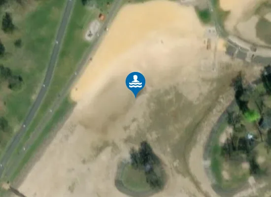 Satellite image of KOUPALIŠTĚ ROLAVA - KARLOVY VARY