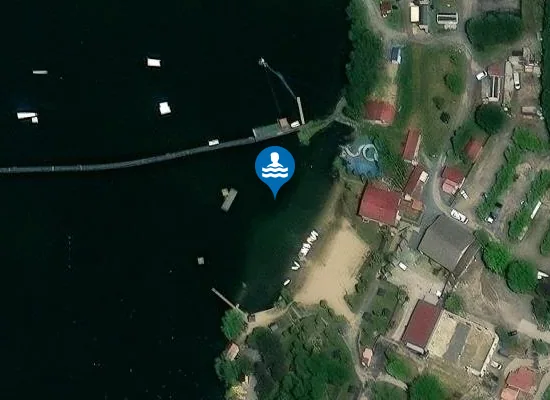 Satellite image of LAC DE SAMES-DOMAINE DES NYMPHES