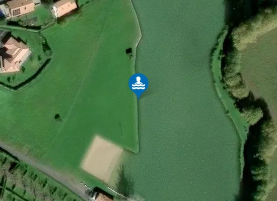 Satellite image of LARROULETA PLAGE - URRUGNE