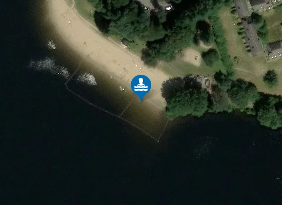 Satellite image of LAC DE SECHEMAILLES