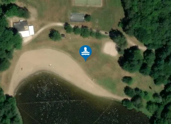 Satellite image of PLAN D'EAU DU COIROUX