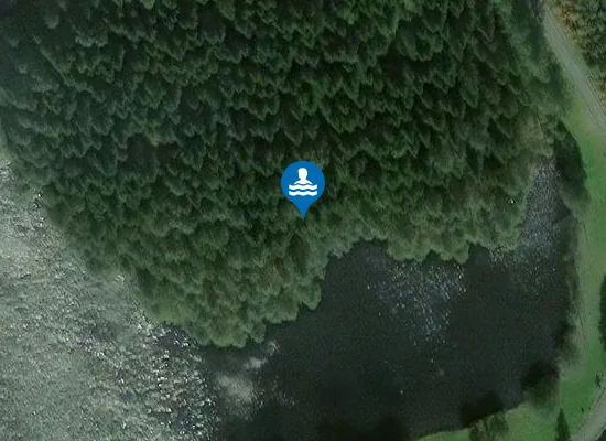 Satellite image of BAIGNADE DE CHAMPAGNAC ETANG PREVOT