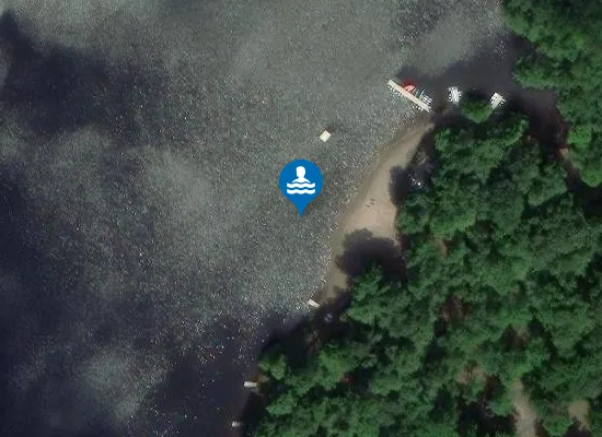 Satellite image of ETANG DE TAYSSE