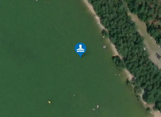 Satellite image of MÁCHOVO JEZERO - BORNÝ