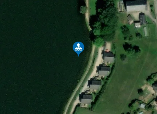 Satellite image of PLAN D'EAU DE CHATEAUNEUF-LA-FORET