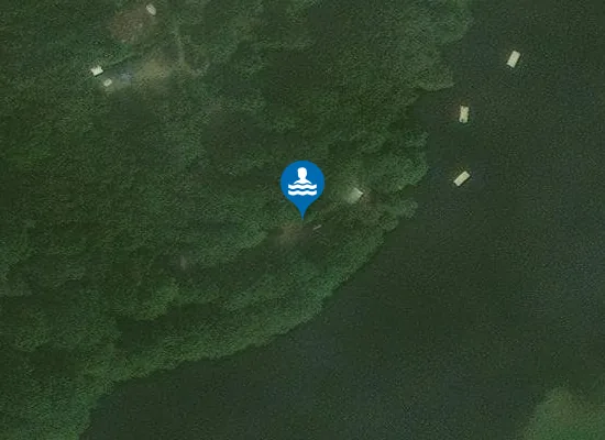 Satellite image of CAMPING LOUS SUAIS