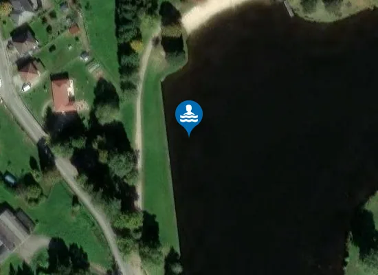 Satellite image of LA ROCHE