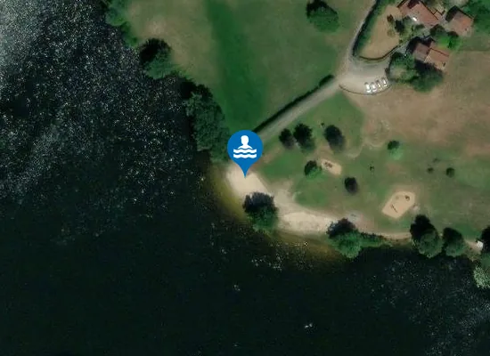 Satellite image of ETANG DU BOURG DE PEYRAT-LE-CHATEAU