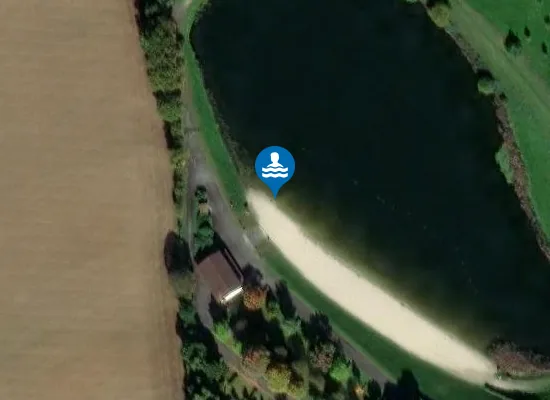 Satellite image of PLAN D'EAU DU SOLEIL LEVANT