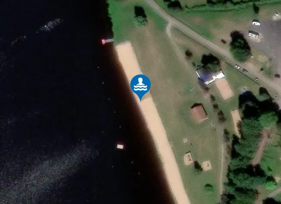 Satellite image of LE LAC