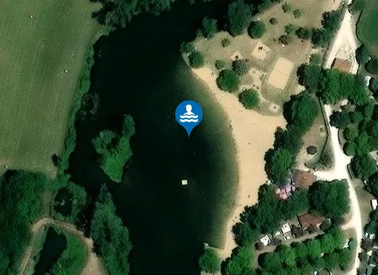 Satellite image of BAIGNADE MUNICIPALE