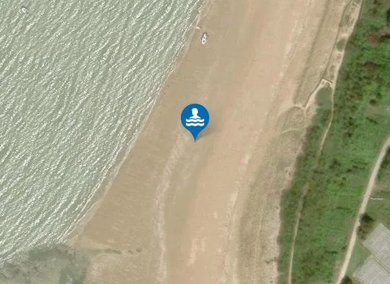 Satellite image of PLAGE OUEST