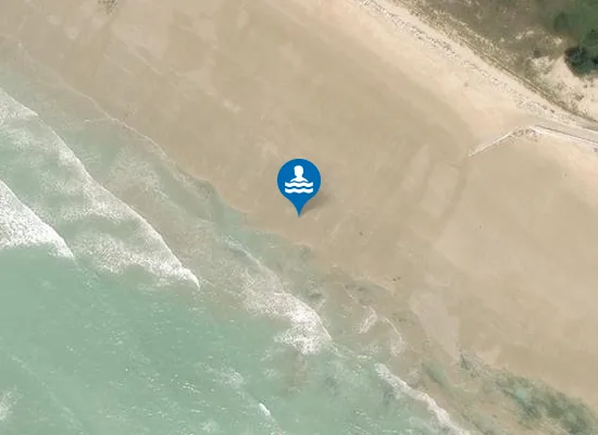 Satellite image of PLAGE DU PETIT SERGENT