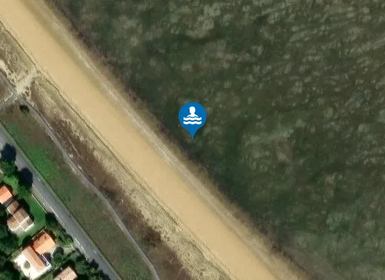 Satellite image of LA PLAGE