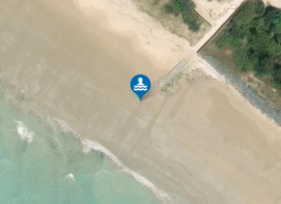 Satellite image of PLAGE DU PEU RAGOT