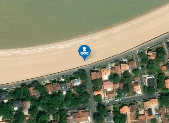 Satellite image of PLAGE NORD