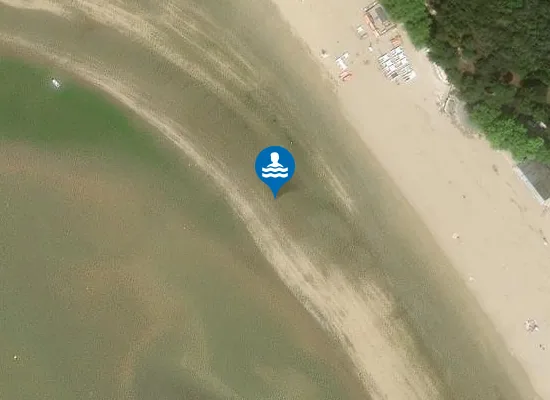 Satellite image of PLAGE DES NONNES