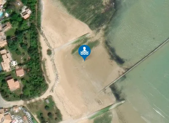 Satellite image of PLAGE DU GROS JONC