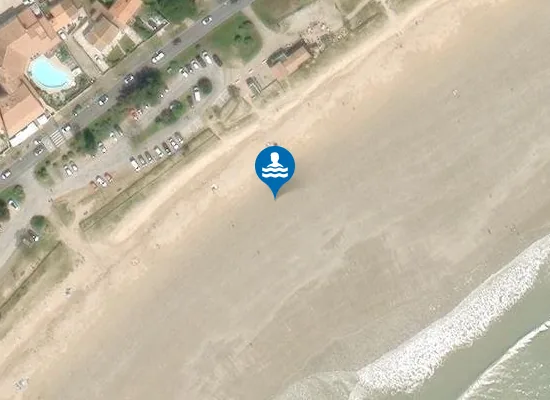 Satellite image of PLAGE SUD