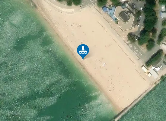 Satellite image of PLAGE DE LA CONCURRENCE