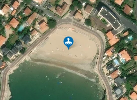 Satellite image of PLAGE DU PIGEONNIER