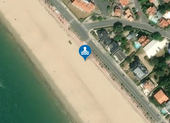 Satellite image of PLAGE DE LA GRANDE CONCHE